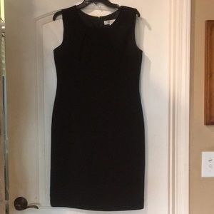 Kasper little black dress sheath 10